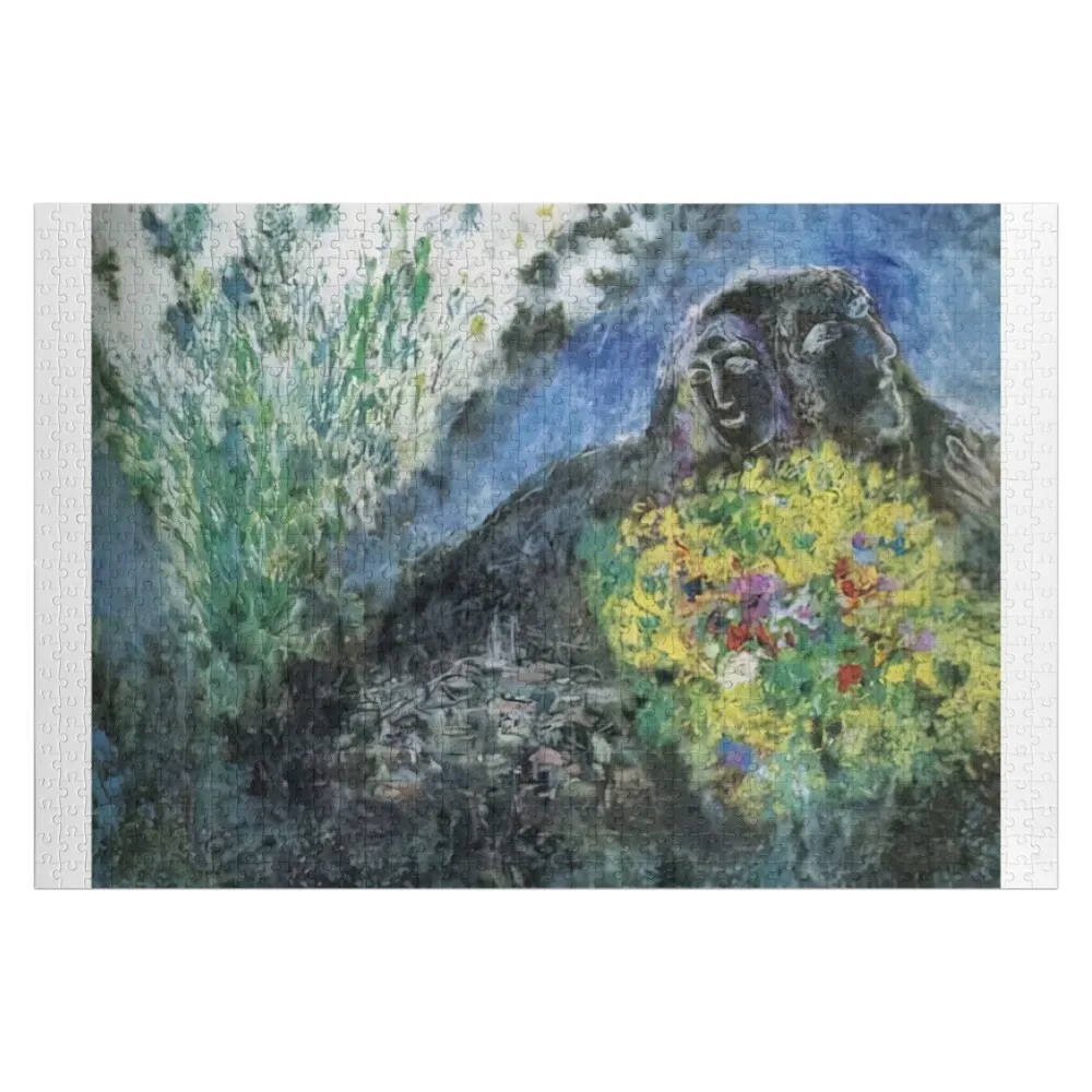 marc chagall surrealism art Jigsaw Puzzle Wooden Decor Paintings Personalized Gifts Personalized Toy For Children Puzzle