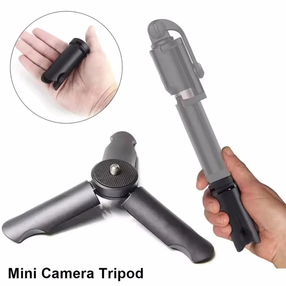 Mini Tripod Portable Table Stand Desk Tripods With 1/4'' Screw for Gopro Hero 13 12 11 10 9 8 Dji Action 5 4 Camera Phone Gimbal