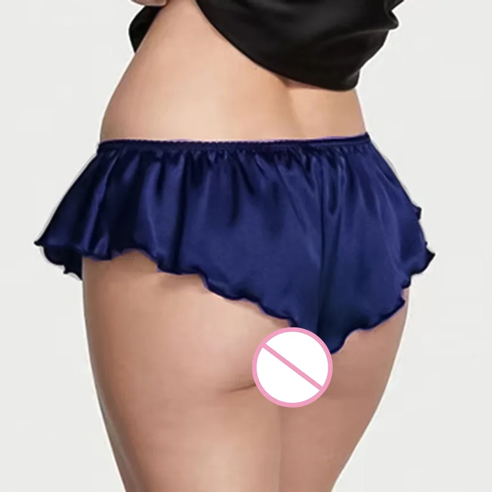 ملابس داخلية للرجال ملابس داخلية للرجال من البوليستر عادية من الساتان سراويل مثيرة سيسي سيسي تنورة لجميع المواسم