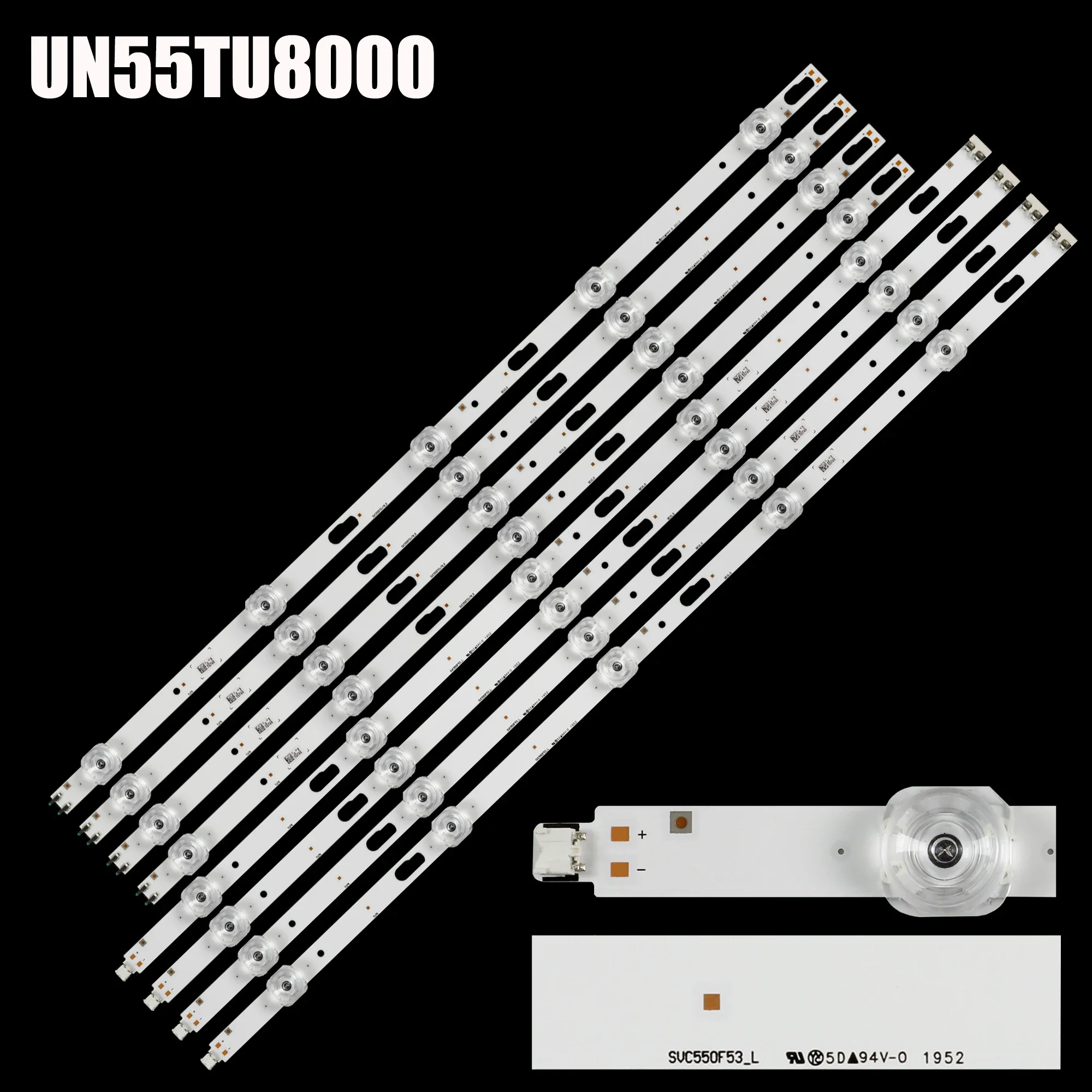 LED BackLight Strip For UE55TU7000U UE55TU7102K UE55TU7140U UE55TU7005K UE55TU7005K UE55AU7175U JL.D550A1330-408AL-M_V02