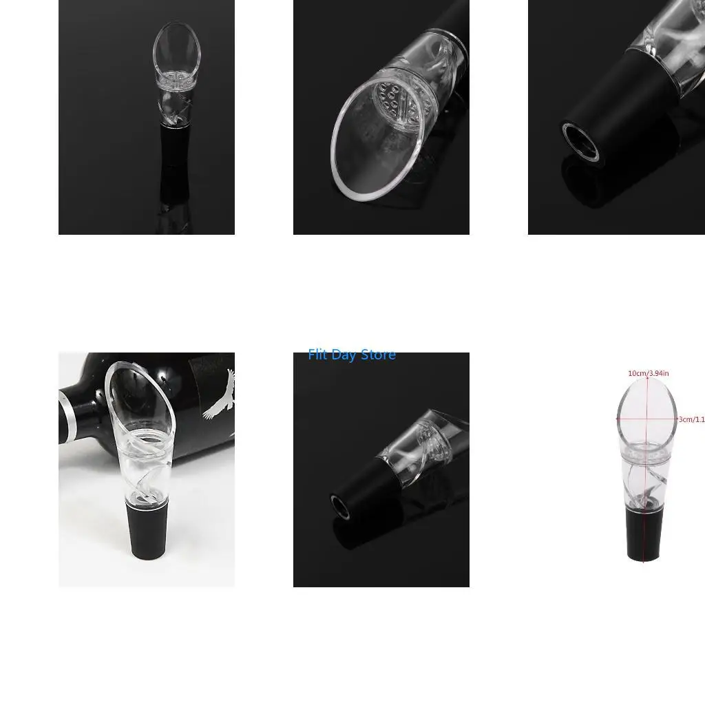 F92C Wine Aerators Wine Stoppers Portable Wine Air Decanters Gadget for Wine Enthusiasts