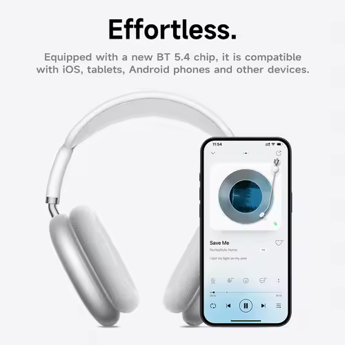 HOCO W65 Plus ANC Noise Reduction Bluetooth Headphones Over The Ear Wireless Big Earphone Hifi Sounds Sport Headsets With Button - Image 6