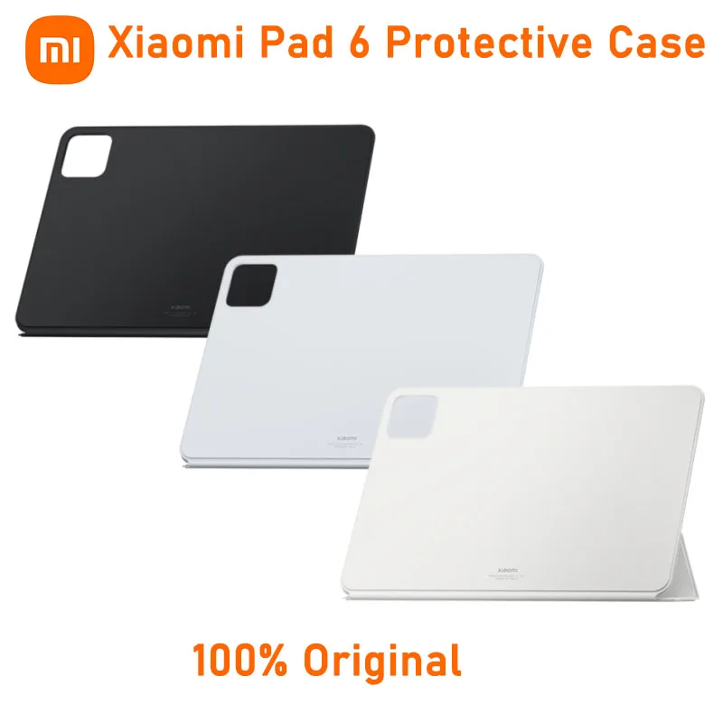 Xiaomi-funda protectora magnética para tableta Mi Pad 6 / 6 Pro, 100% Original, de 11 pulgadas, de cuero PU, con tapa, inteligente, para despertar