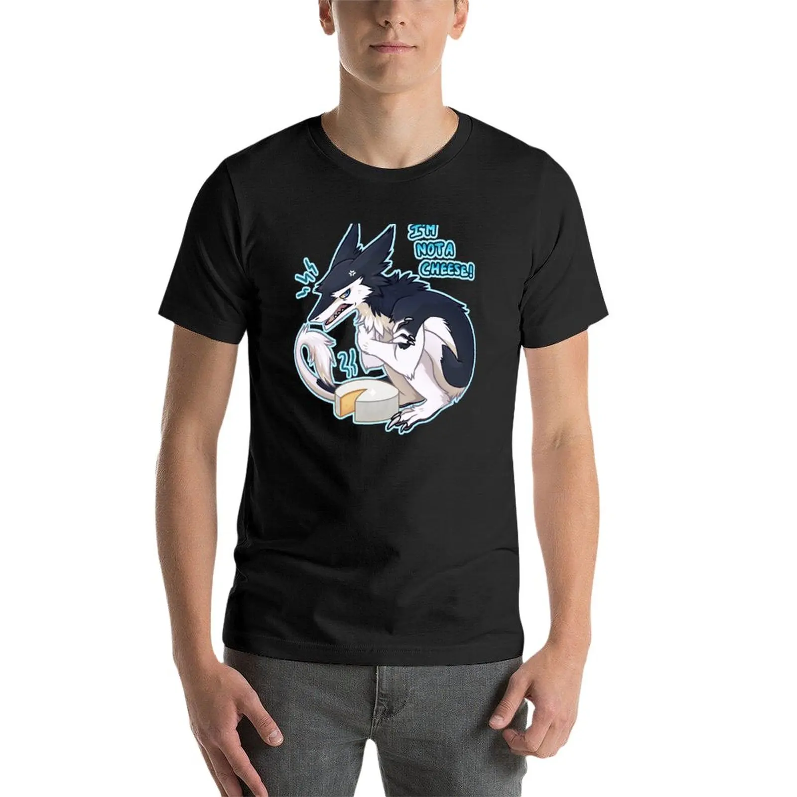 New Sergal is not a cheese! T-Shirt tees blank t shirts slim fit t shirts for men