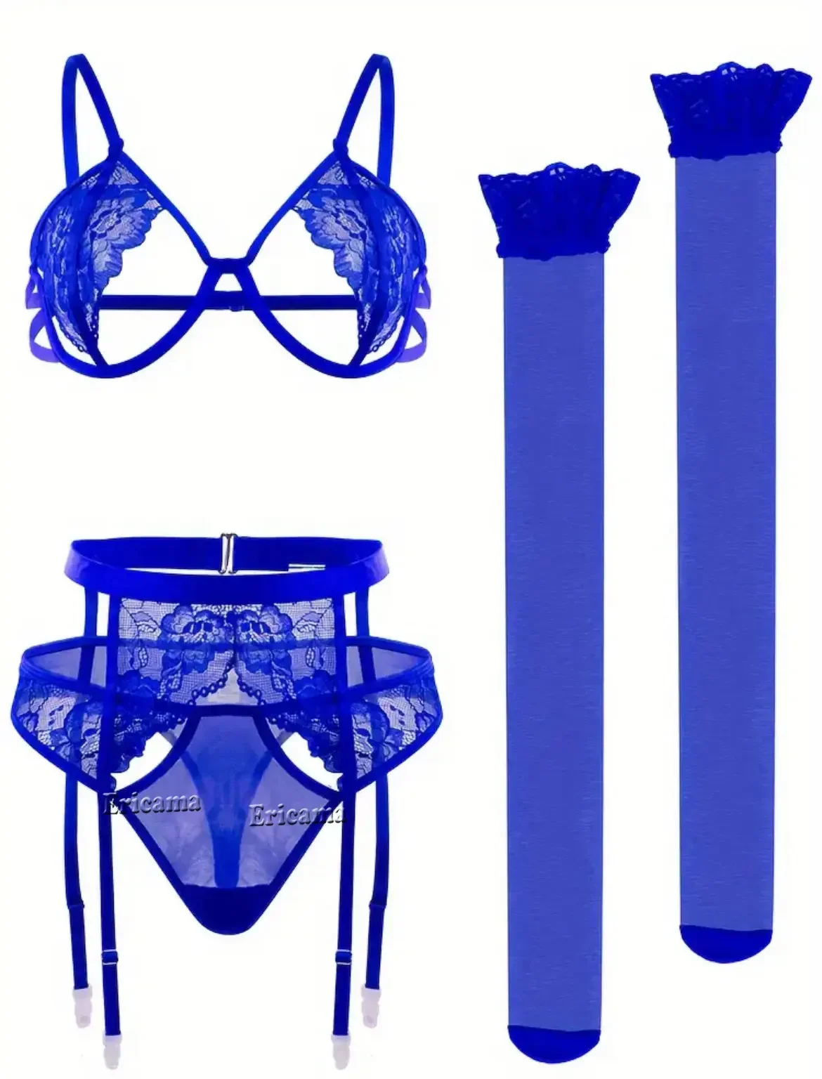 

Sexy Lingerie Woman Lace Transparent Underwear Brief And Panty Sets Bra Kit Push Up Breves Sets Erotic lingerie Sexy Bras Sets