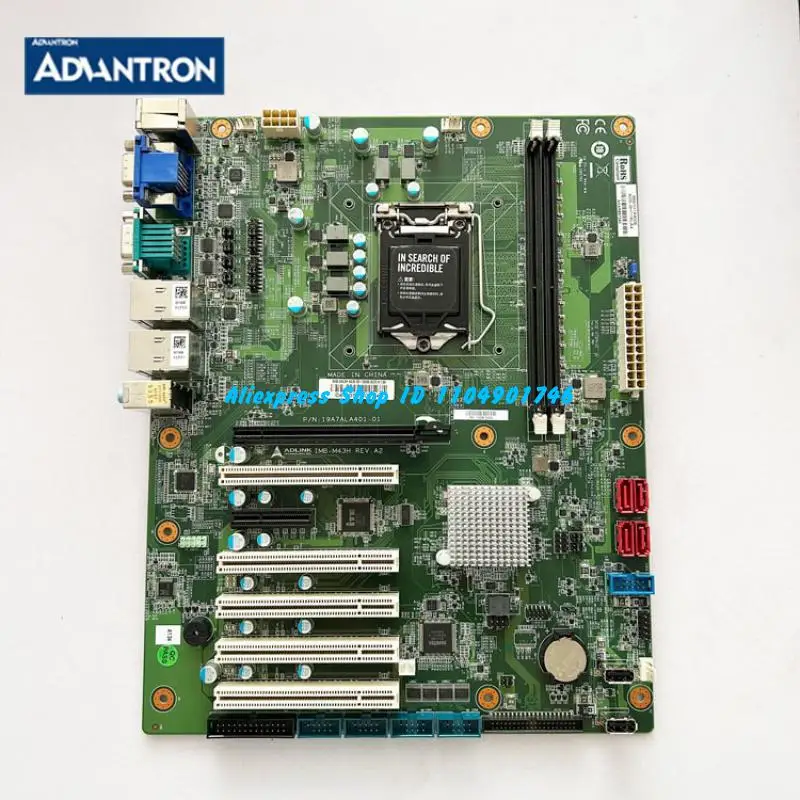 ADLINK IMB-M43H REV.A2 9697H1A400E ADS-BH11ALA4 Industrial Motherboard CPU Board CPU Module Original Stock