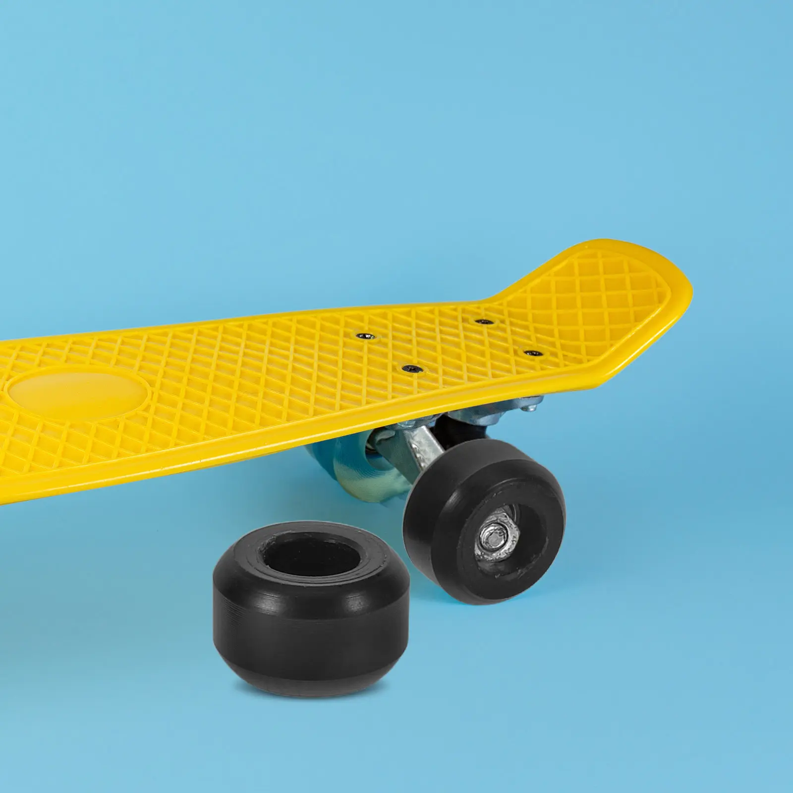 

4Pcs Fingerboard Bearing Wheels Pom Material High-Speed Replacement for Finger Skateboards Indoor Outdoor Fingerboard Repair