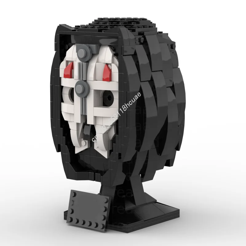 

590 шт. MOC Darth Nihilus, коллекция шлемов, модель здания, рождественский подарок, блоки, игрушки, архитектура, сборный кирпич, детский день рождения