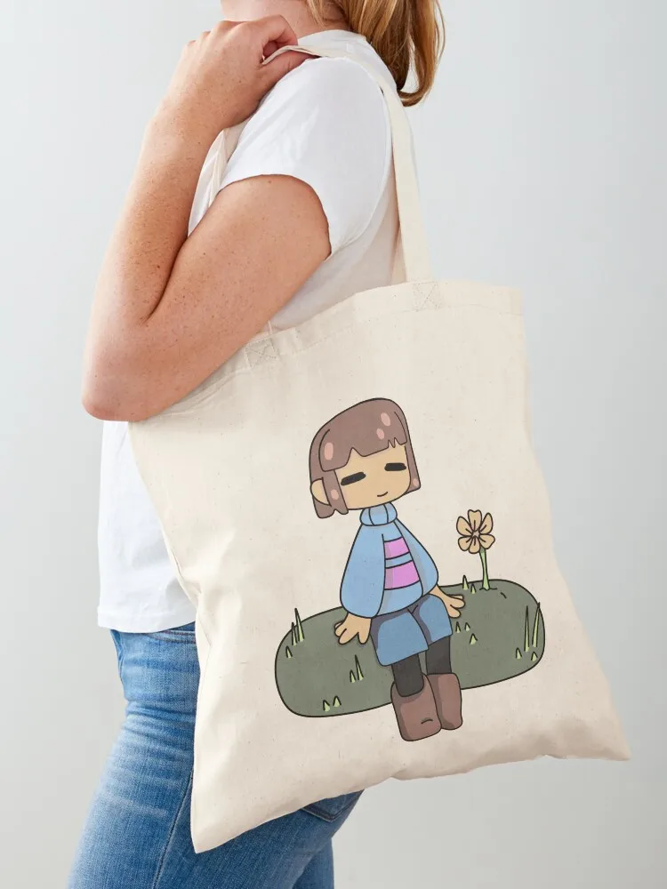 

Frisk taking a break Tote Bag Shopping bags Women's bags supermarket folding bag Reusable bags