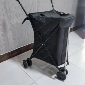 Boutique Household Folding Trolley, Fashionable Multi-functional Camping Portable Trailer