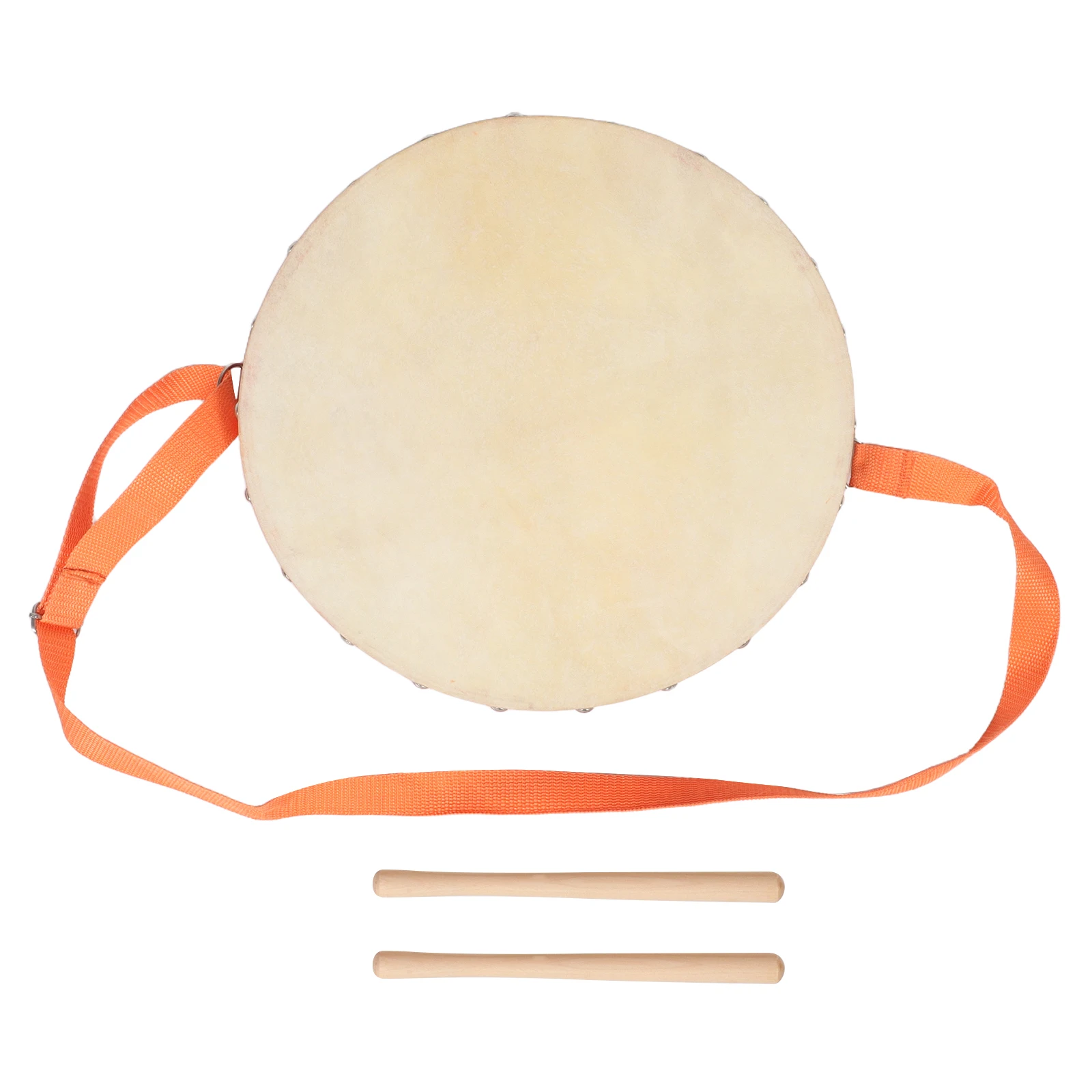 

Parent-child Teaching Aids Waist Drum Hand Percussion Cowbell Clapping Wooden Disc Instrument Instruments Jam Block