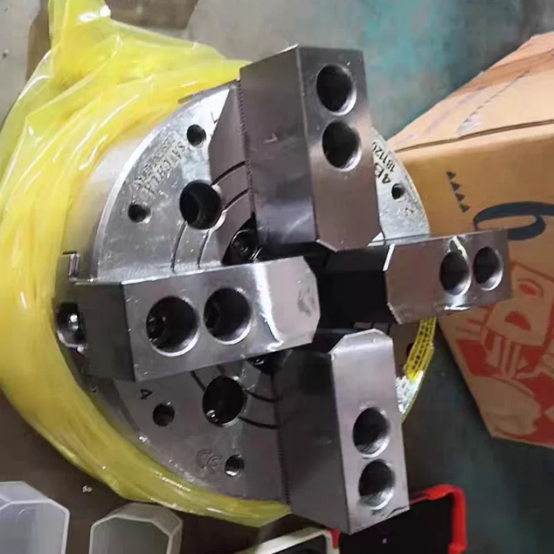 Solid Four-Jaw Hydraulic power Chuck Oil Pressure Chuck Hydraulic Chuck 5 inch SBS-205 6 inch SBS-206 8 inch SBS-208