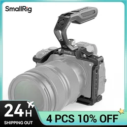 SmallRig “Black Mamba” Camera Cage Kit for Panasonic LUMIX S5 Portable Handheld Cage Kit Multiple Accessory Mounting Points 3790