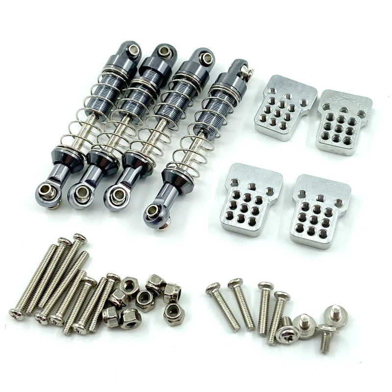 

For MN D90 MN-90 MN99S WPL C14 C24 C34 RC Car Metal Shock Absorber With Extension Seat Upgrade Parts Accessories