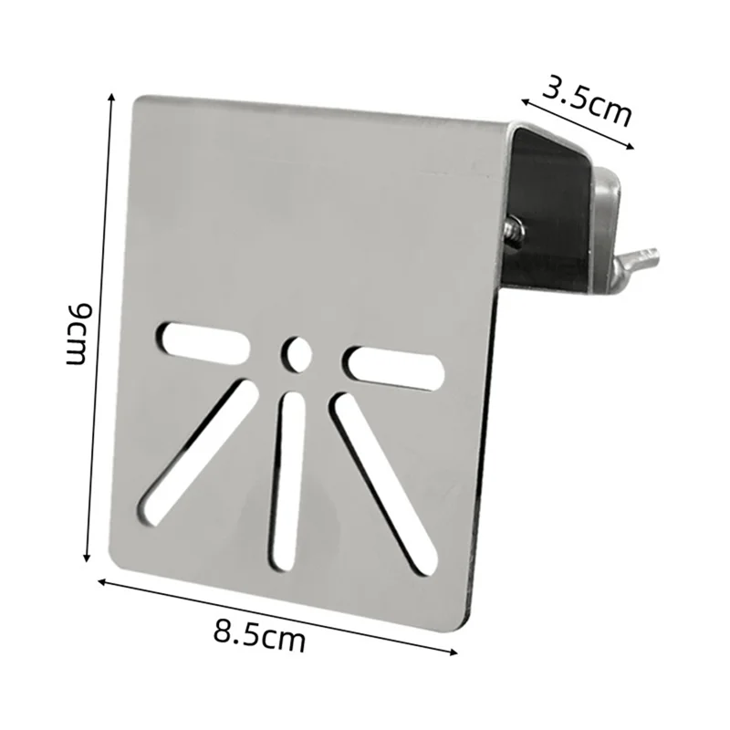 Staffa di montaggio per grondaia per fotocamera per pannelli solari Eufy Solocam S340E30 - Staffa speciale per grondaia da tetto con crepe di sicurezza-Nuovo