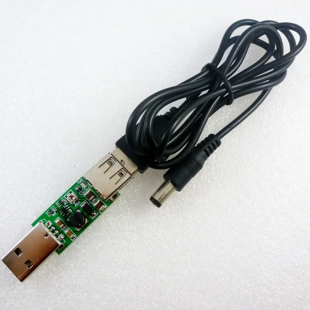 USB DC 5V to DC 6V~12.5V Adjustable Output Step-up Power Supply Module Converter