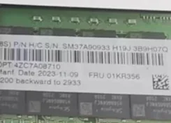 

For SR 4X77A90992 64GB TruDDR5 Performance+5600MHz (2Rx8) memory