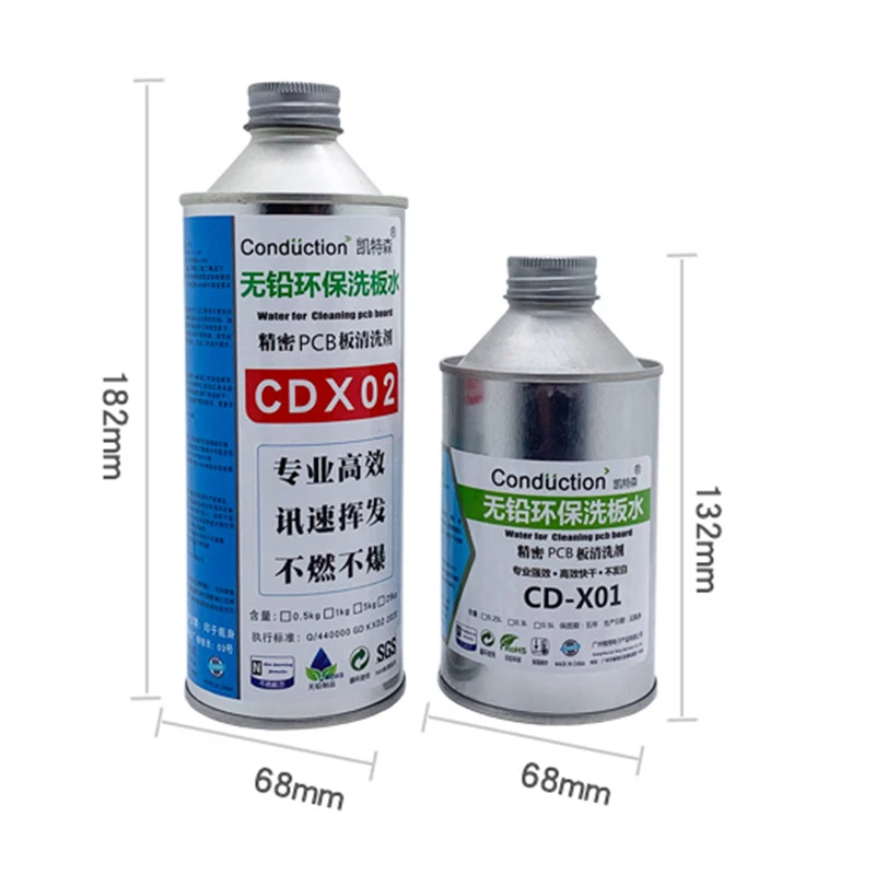 Lead-free Soldering Flux Clean Liquid ,Phone Computer PCB Repair Clean Tool Solders Rosin Agent Cleaning Water Durable 250/500ML