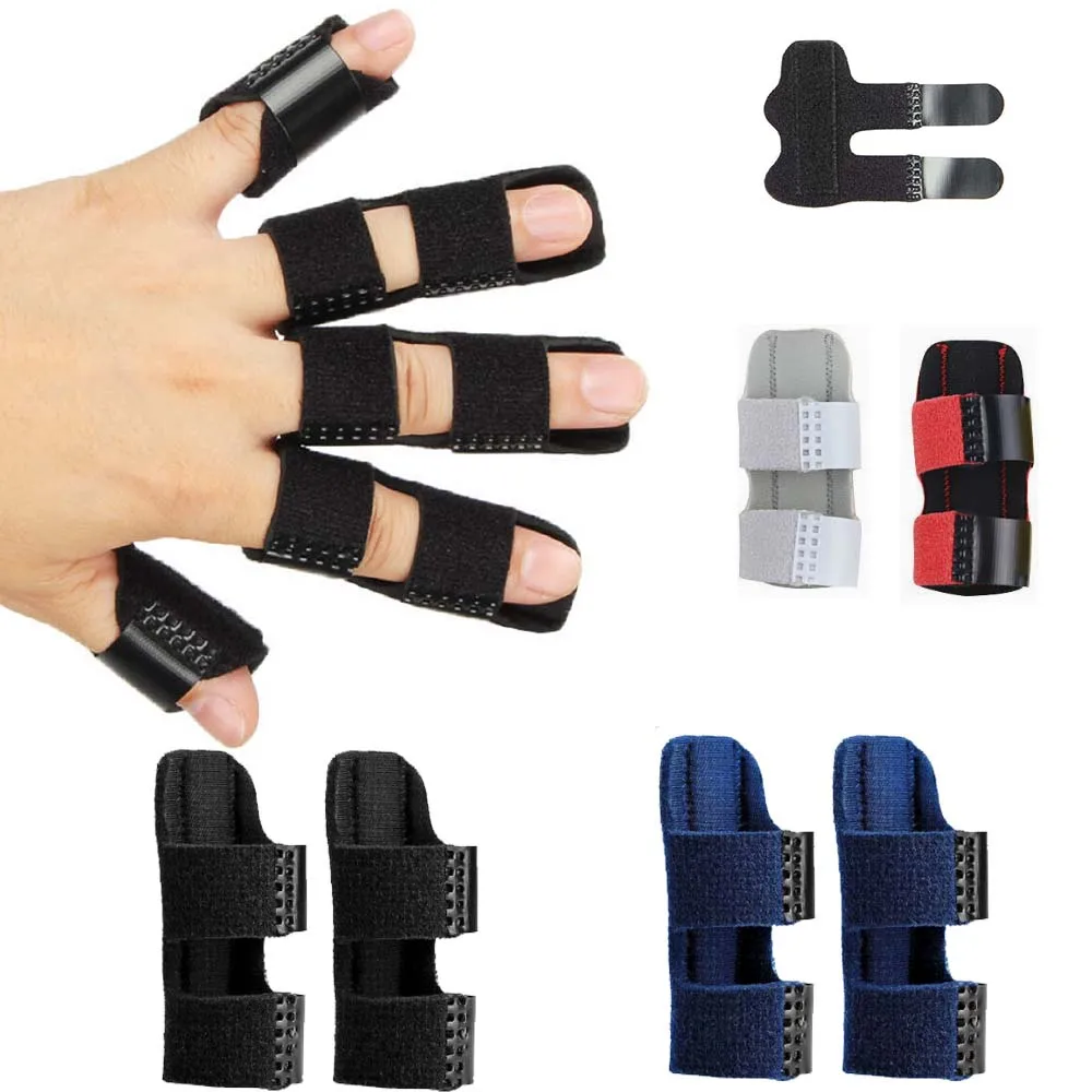1PCS NEUE Finger Handschuhe Set Sport Schutz Getriebe Finger Fixierung Für Gebrochene Finger/Glättung Finger/Knöchel Passt 40-80kg
