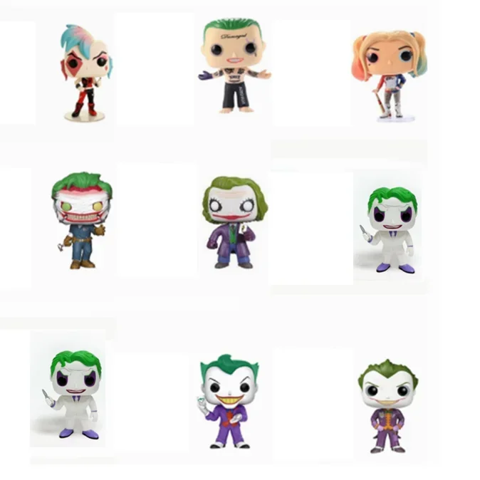 Funko POP Suicide Squad Joker Vinyl Action Figure Collectible Model Toys for Children Birthday Gift