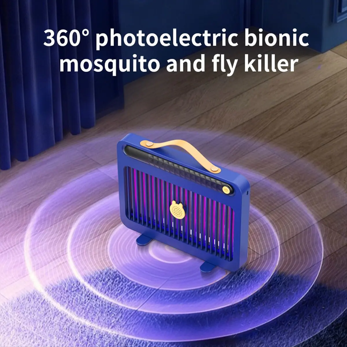 abab-rechargeable-cordless-electric-mosquito-killer-indoor-outdoor-high-power-fly-bug-zapper-mosquitos-killing-lamp-dark-blue