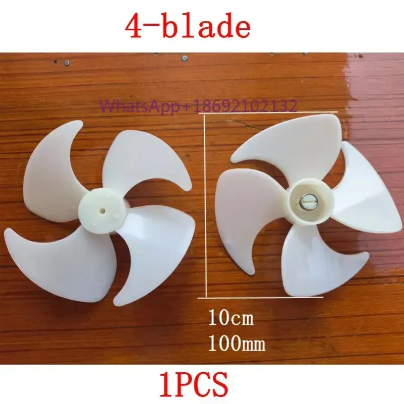 3mm Central Hole Refrigerator Parts Fridge Cooling Fan Blade 4-blade 10cm