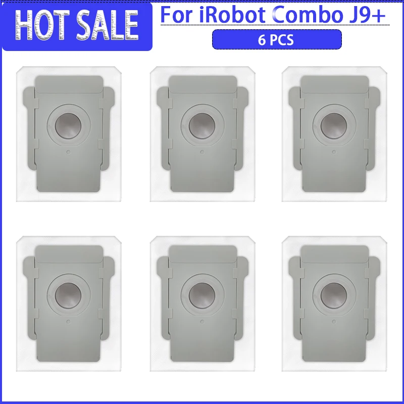 Geschikt voor (iRobot Roomba COMBO J7+ / COMBO J9+ / COMBO 10 Max) Vacuümonderdelen Hoofdrol Zijborstel Hepa Filter Mop Doek Stofzak
