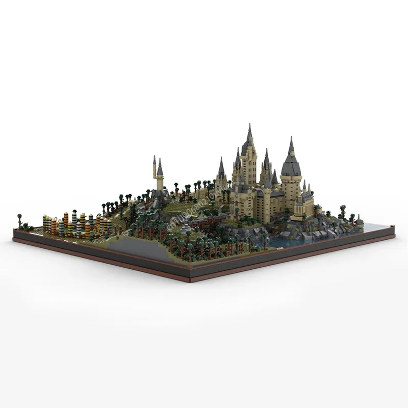 11726pcs Moc Hogwarts Castle Epic Build Modular Building Blocks Fai da te Creativo assemblaggio Mattoni educativi Giocattolo Presente