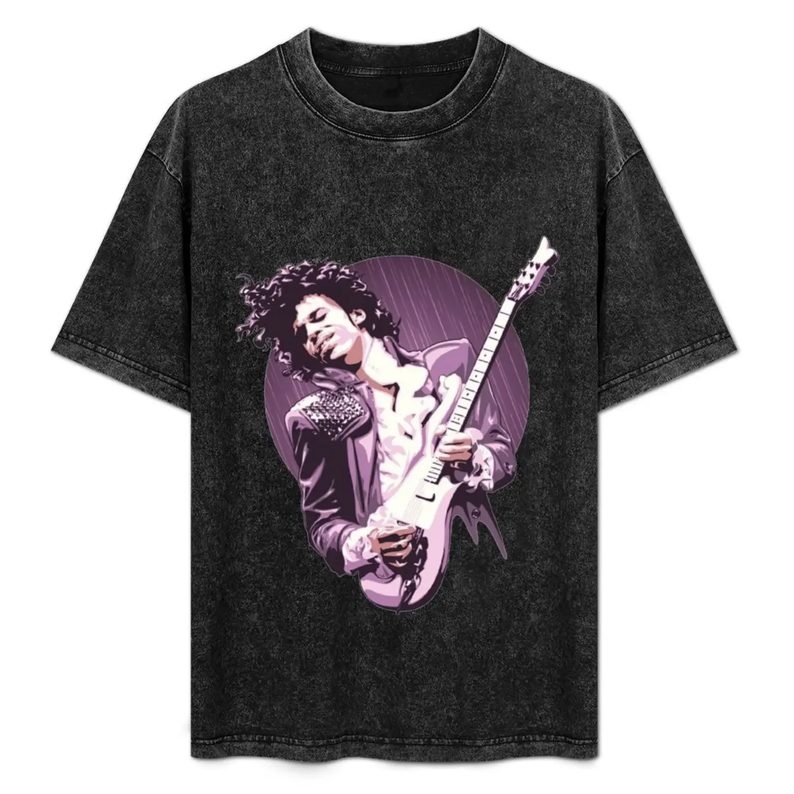 

The Prince Playing Guitars Stars T-Shirt Funny t-shirts boys whites anime t shirts Men's t-shirt