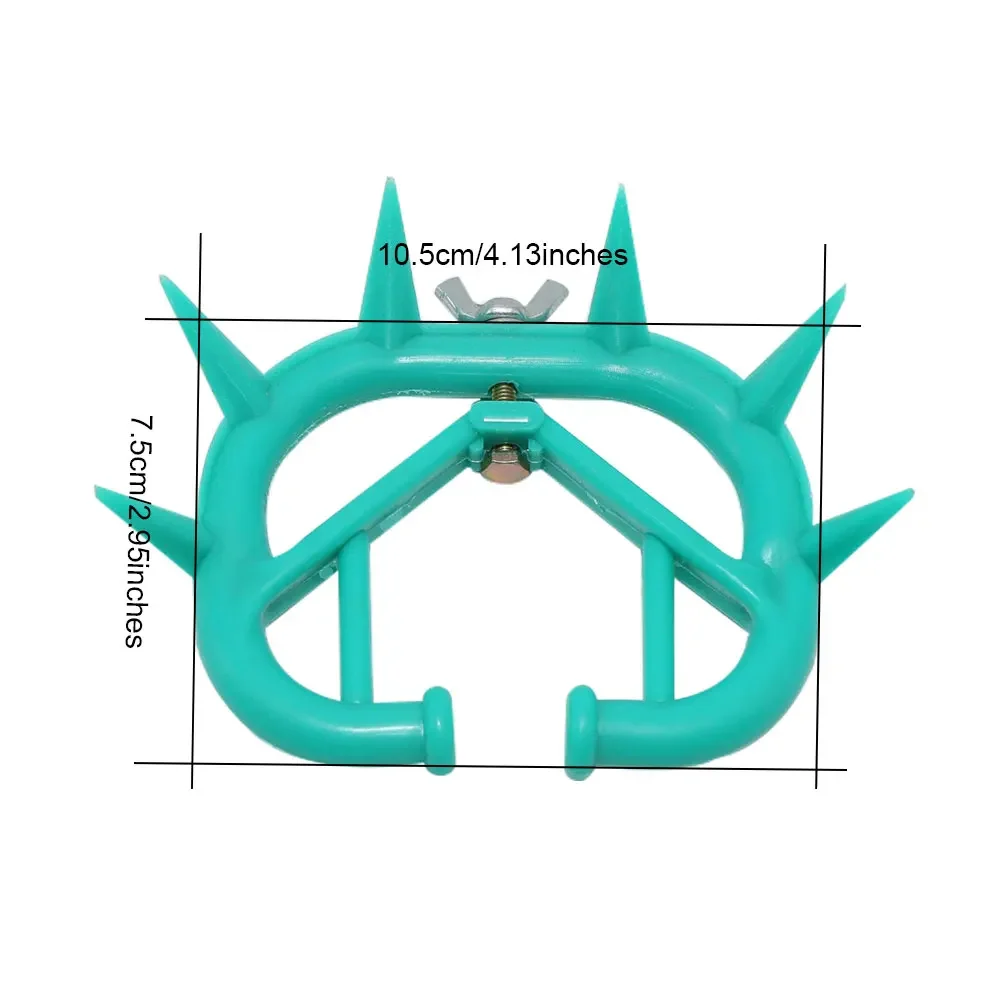 Anillos de plástico duraderos para ganado, Weaner de vacas, Kit de parada de ordeño antisucción, Weaner de pantorrillas, anillo para la nariz, productos agrícolas, espinas de vaca, 10 Uds.