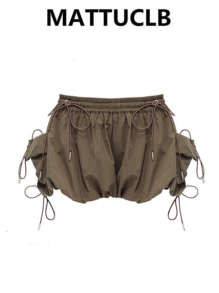 

Летние женские шорты с эластичной резинкой на талии Gyaru, корейские модные спортивные шорты 2000-х годов, японские шорты Shoujo Cleanfit Coquette Kpop Y2K Goblin