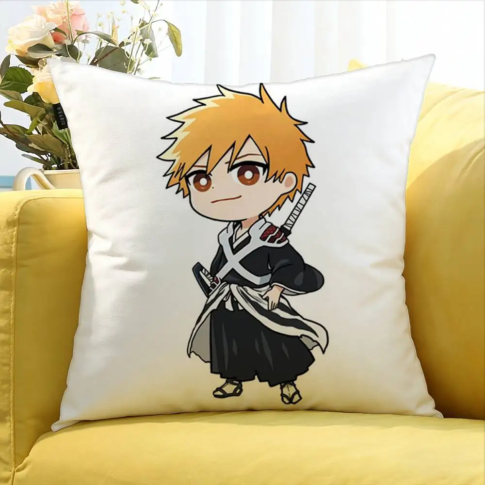 Anime I-Ichigo K-Kurosaki World Various Sizes Square Pillow Case For Car Home Bedchamber Decor