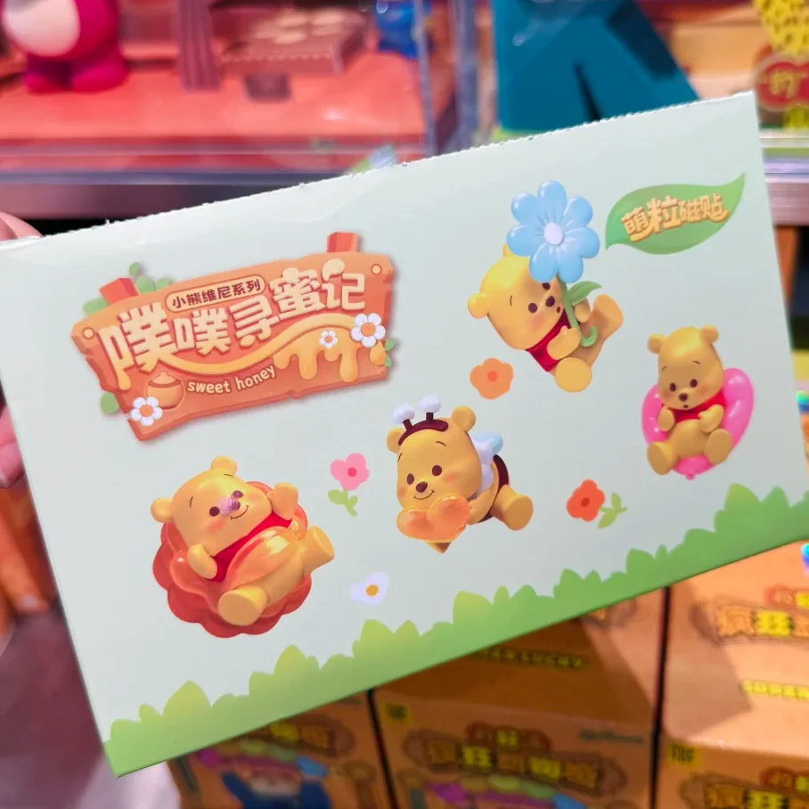 

Оригинальная слепая коробка Винни-Пух Диснея, сладкий мед, поиск для меда, серия, фигурка, загадочная модель, игрушки, подарки на день рождения