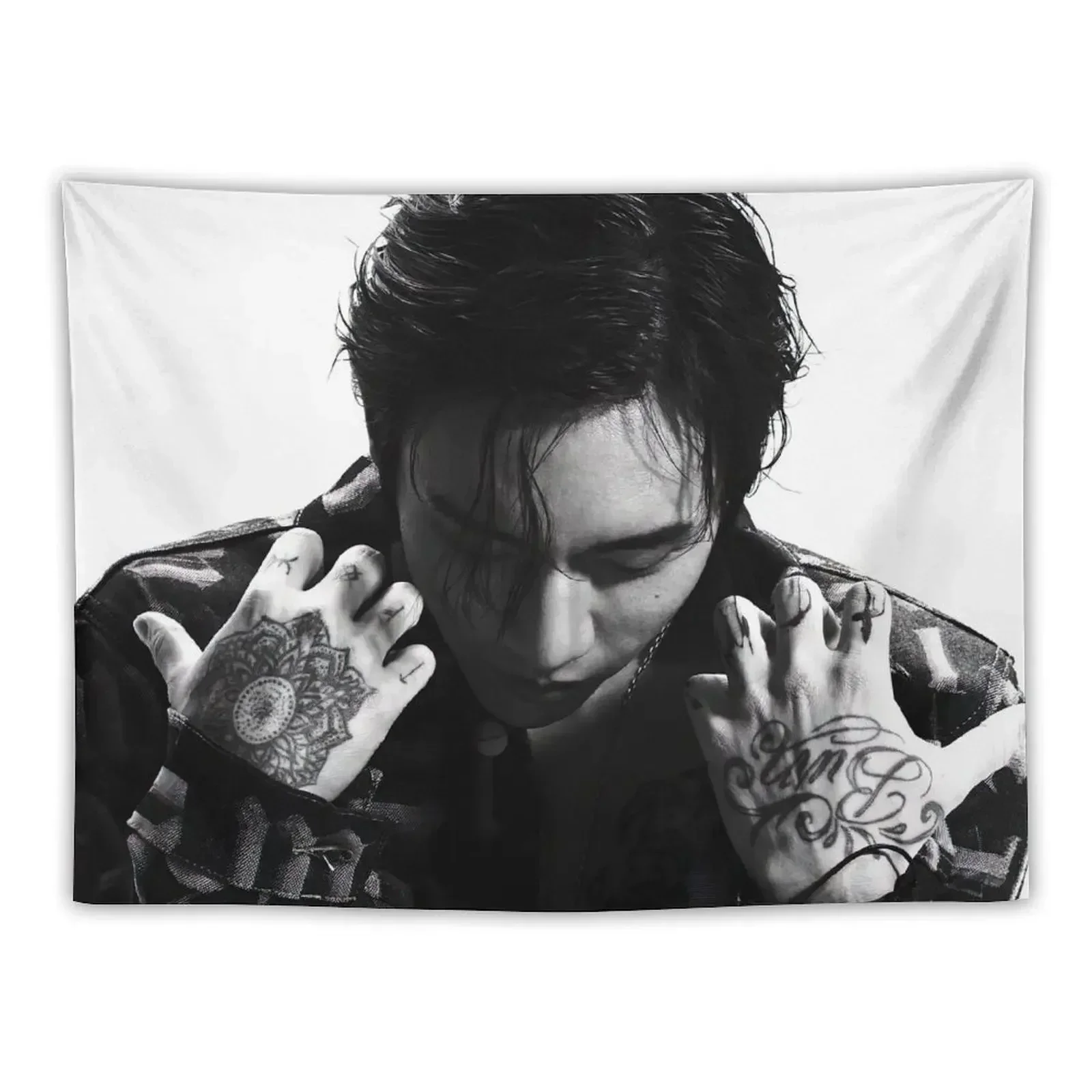 

Cool IAN Portrait Tapestry Home Decoration Things To The Room Room Decoration Aesthetic Things To Decorate The Room Tapestry