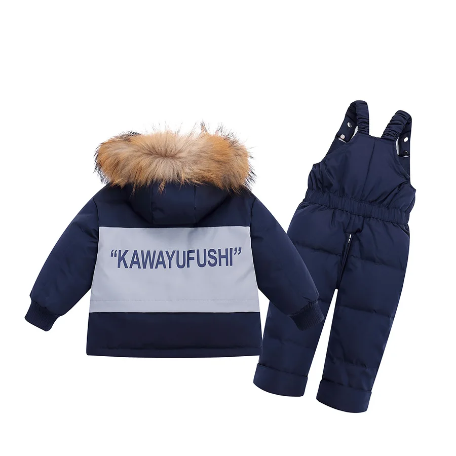 IYEAL – doudoune d'hiver pour garçons et filles, combinaison de neige pour enfants en bas âge, ensemble 2 pièces, nouvelle collection