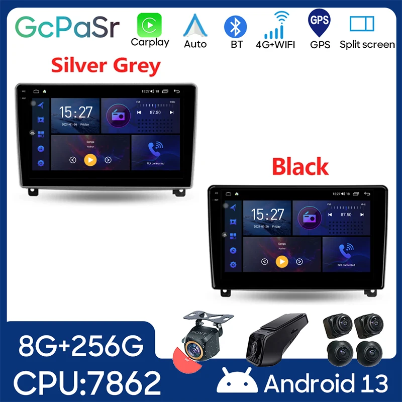 

Car Android For Peugeot 407 1 2004 - 2011 Auto Radio Stereo Head Unit Multimedia Player GPS Navigation NO 2din DVD Carplay WIFI