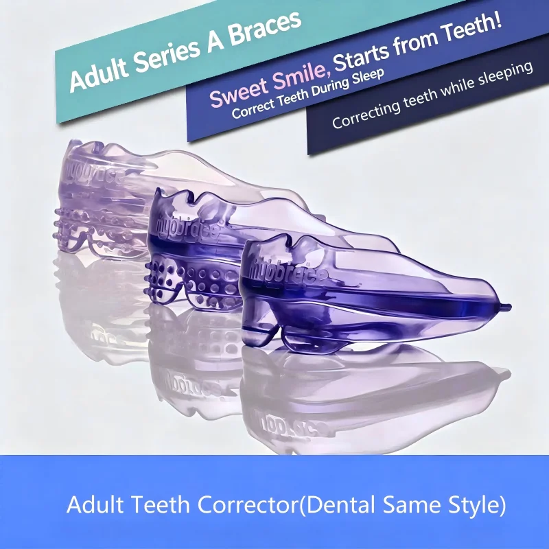 Dental MRC Myobrace A1/A2/A3 Stage Orthodontic Brace Adult Deep Bite Oral Muscle Function Trainer