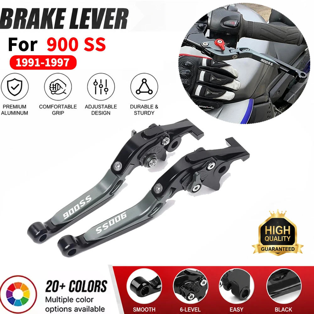 Brake Clutch Levers Modified Adjustable for Ducati 900SS 900 SS 1991-1997 Accessories Adjustable Extendable Handles