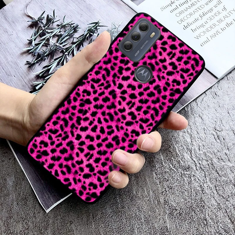 Animal Leopard Cheetah Print Phone Case For Moto G84 G23 G24 G31 G32 G41 G51 G52 G53 G54 G71 G82 G42 G62 G200 G Play G Stylus