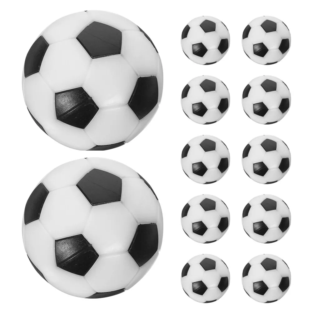 

12Pcs Foosball Balls for Table Soccer Replacement Set Smooth Gameplay Reliable Durability Standard Foosball Size Weight Tabletop