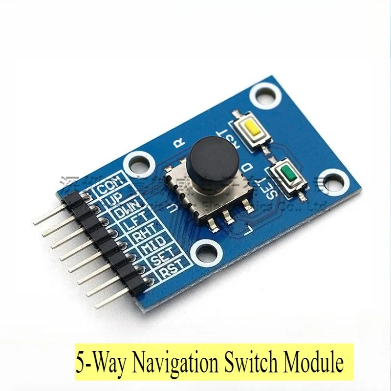 

5D Joystick Module 1PCS | 5-Way Tactile Switch | 360° Control for Arduino RPi DIY