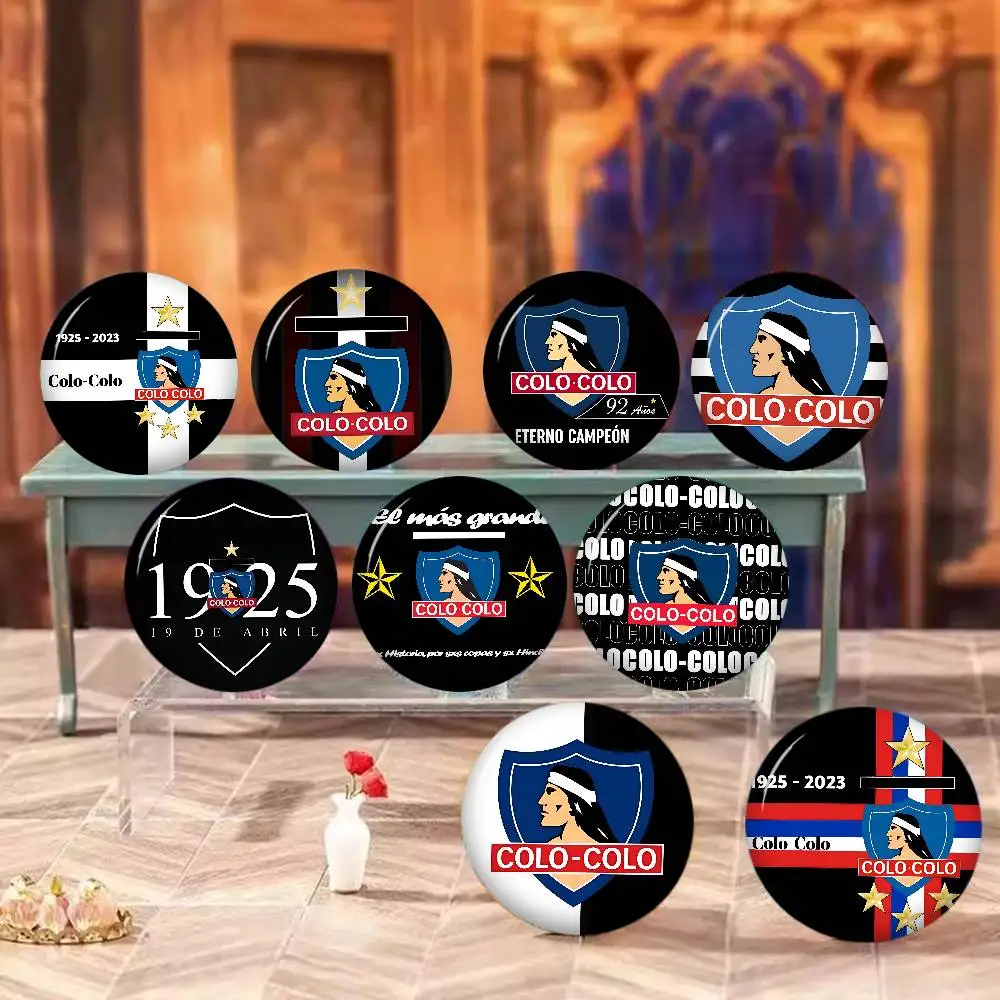 Club C-Colo Deportivo 32/44/58MM Anpassbare Anstecknadeln Niedliche Lustige Kreative Abzeichen Schmuck Deko Geschenke für Freunde