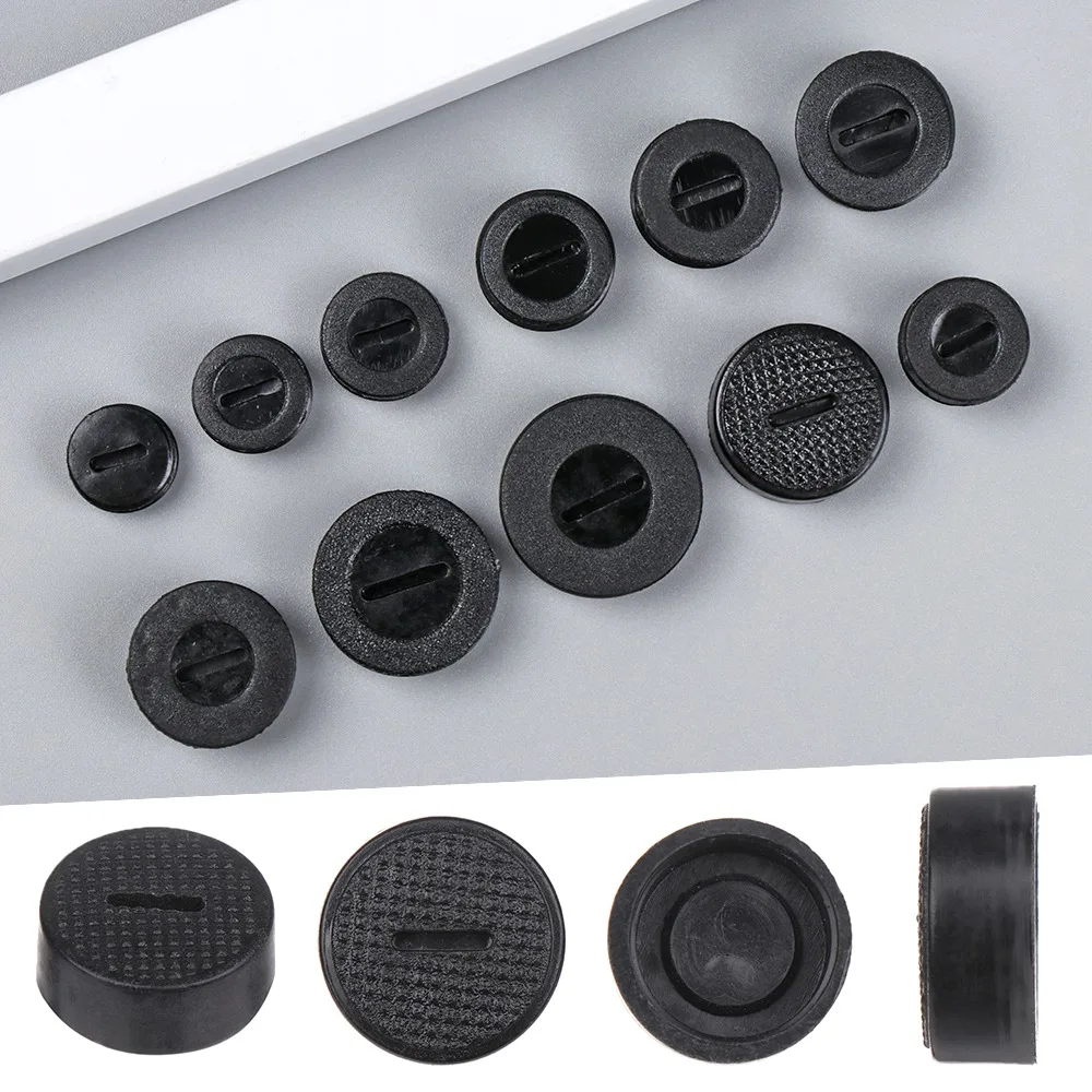 10pcs Case Dia.12mm Screw Carbon Brush Plastic Power Tool Accessories Carbon Brush Caps Brush Holder Case Brush Holder Caps