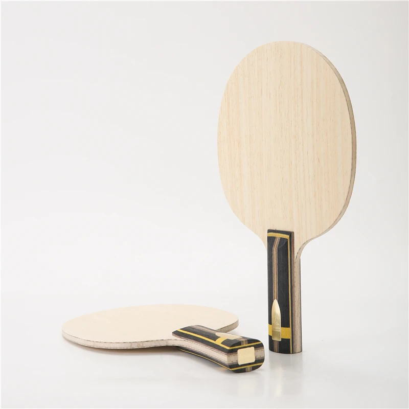 Stuor ZHANG PROFESSIONAL Table Tennis Racket BLACK GREY Carbon Ping Pong Pats Fast Attacking Carbon Fiber Table Tennis Blades