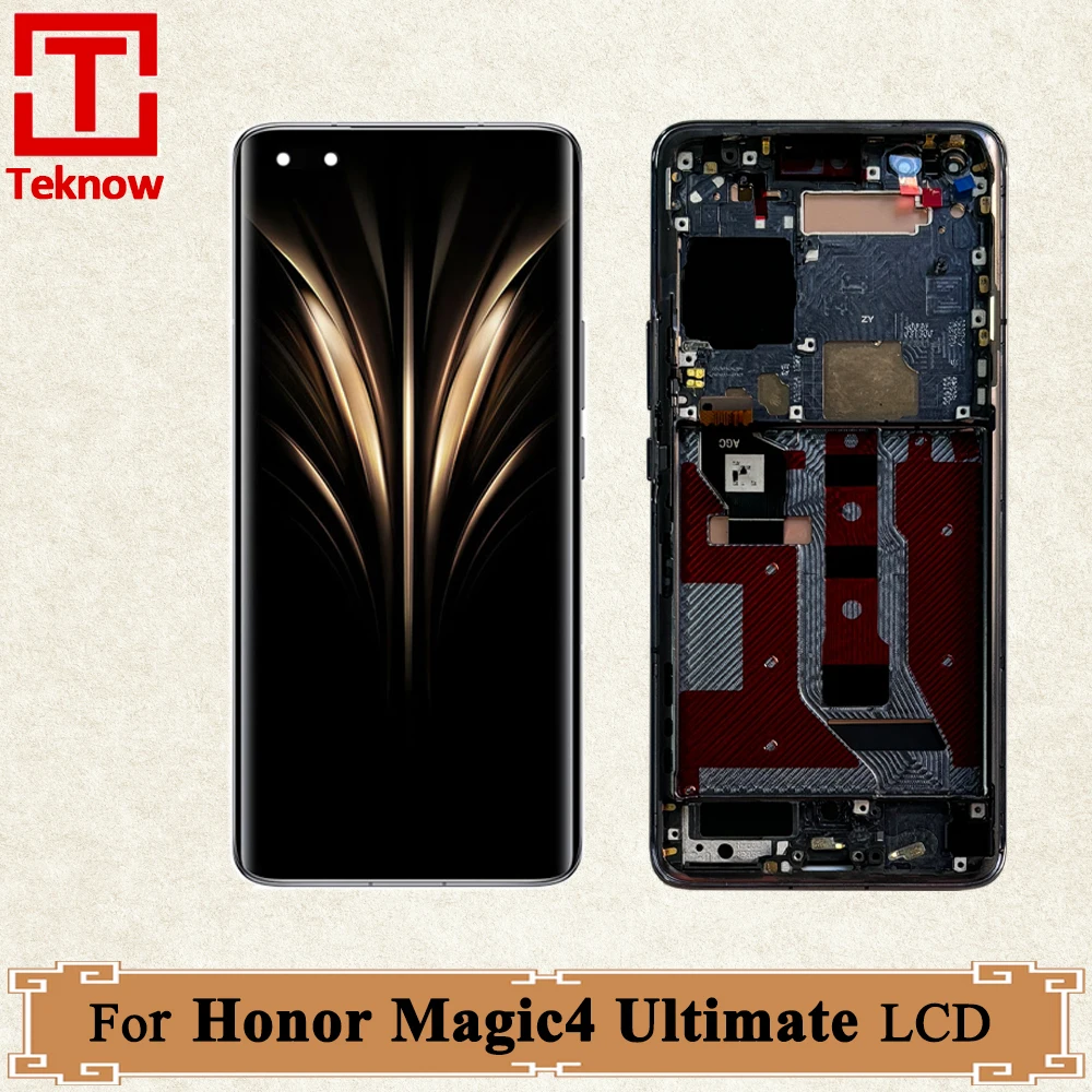 AMOLED 6.81" For Honor Magic 4 Ultimate LCD Display Touch Digitizer LGE-AN20 For Honor Magic 4 Ultimate Prestige Edition Replace