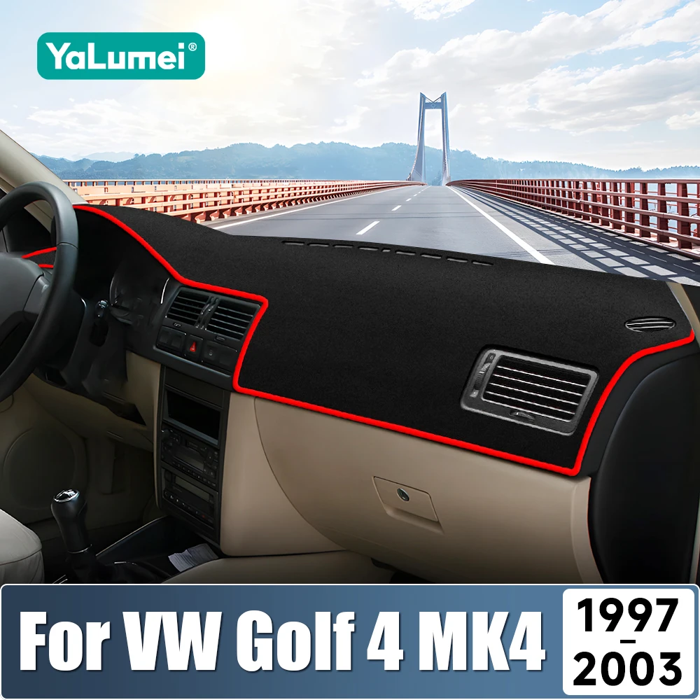 

For Volkswagen VW Golf 4 MK4 1997 1998 1999 2000 2001 2002 2003 Car Dashboard Sun Shade Cover Non-slip Pad Accessories