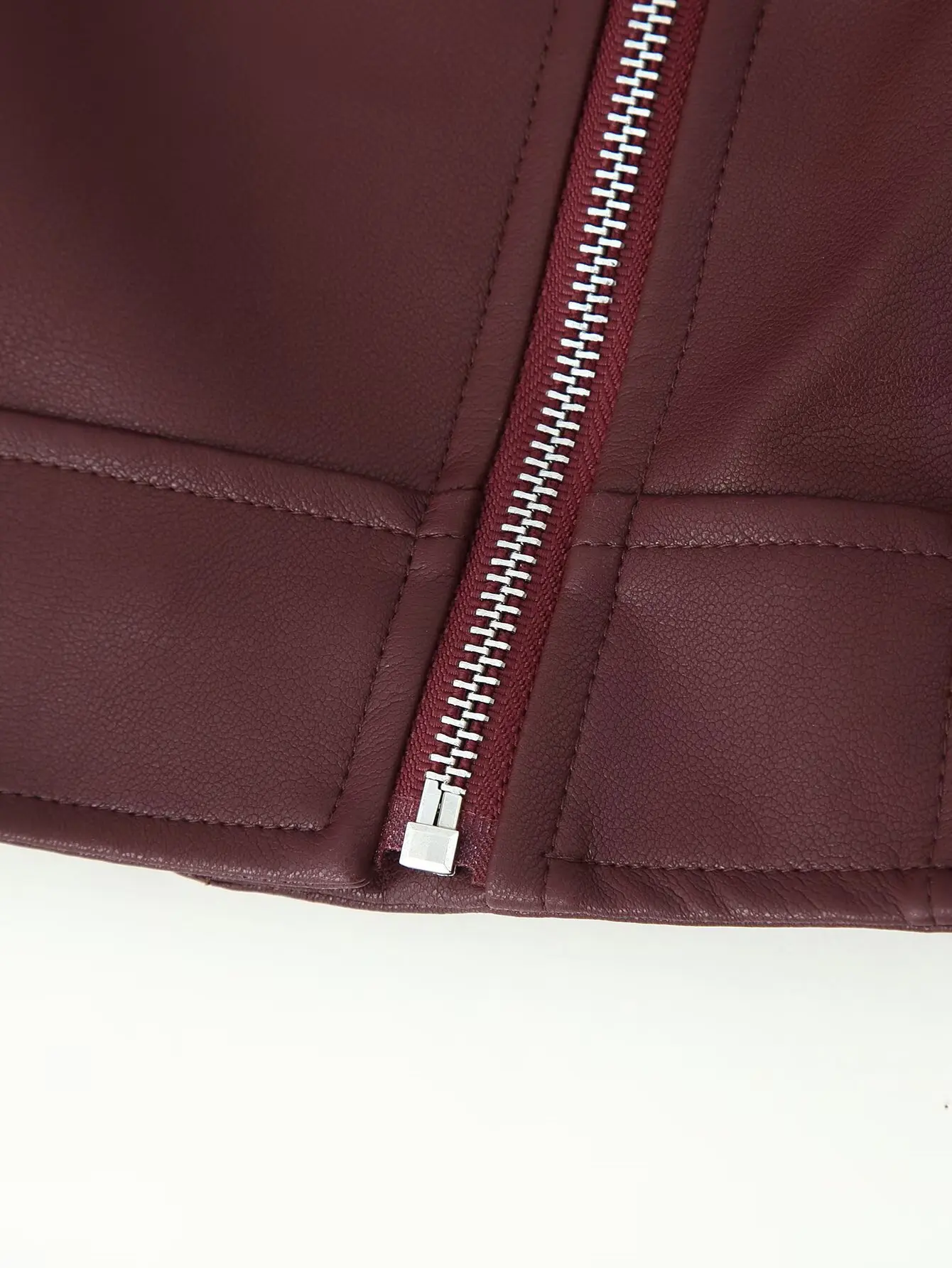 2025 Lässige Motorrad-Lederjacke mit Revers, elegant, modisch, neuer Stil, bequeme Bürokleidung, Freizeit, vielseitig, Vintage