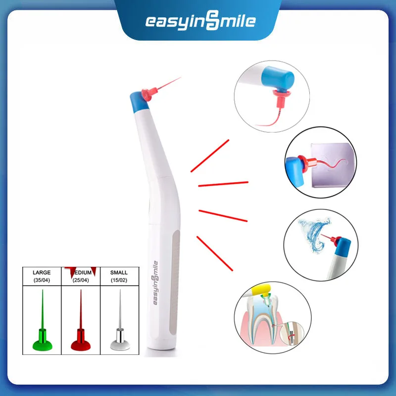 Easyinsmile Endo Instrument Root Canal Activator Endodontic Sonice Irrigation Dentistry Vibration Cleaning Handpiece or Tips