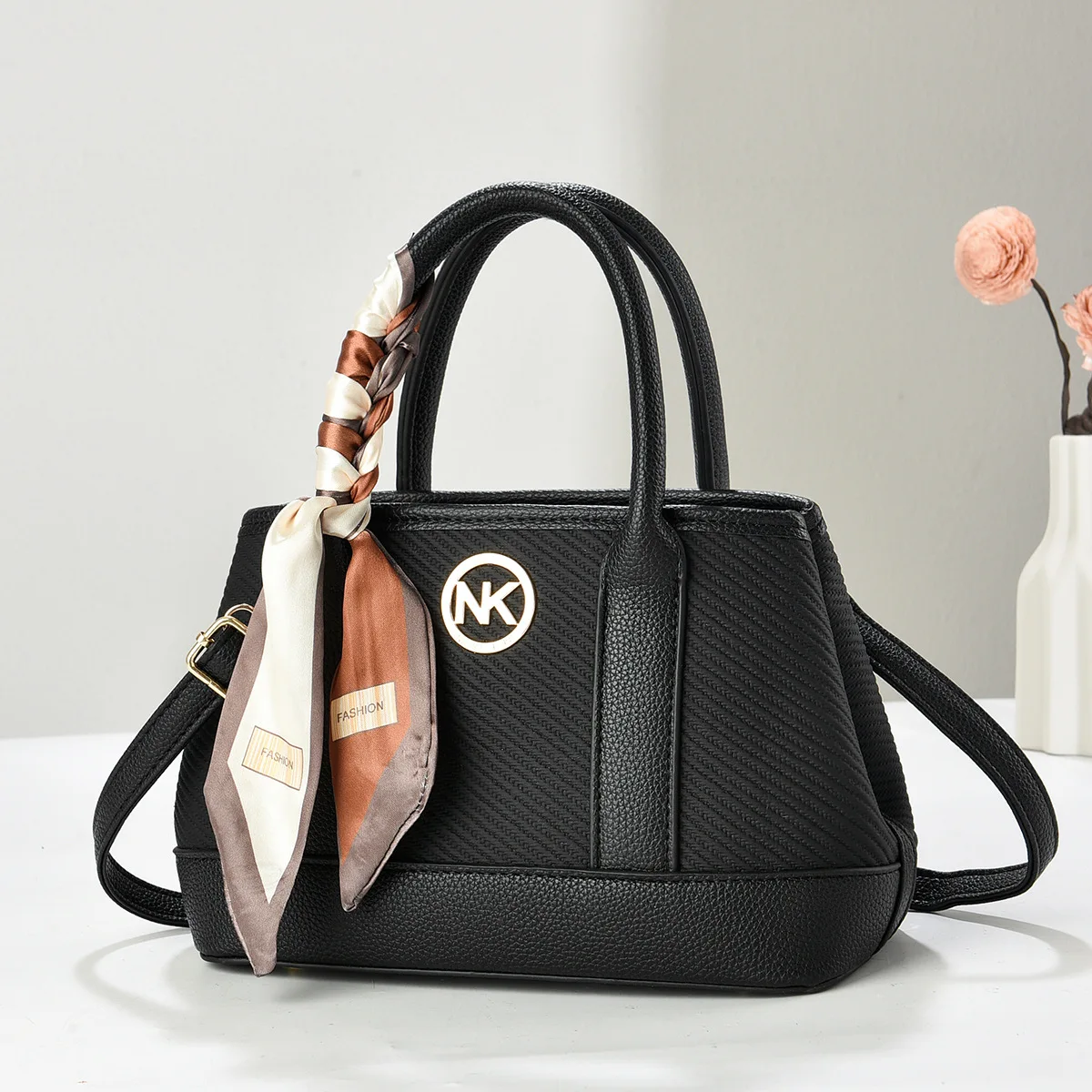 New women bag shoulder bag handbag for women 2025  female handbags fashion crossbody luxury bags pattern PU Portable bucket bag