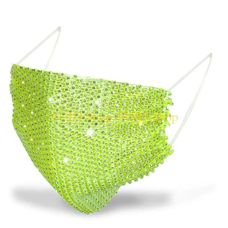 49md Masque en maille en forme paille